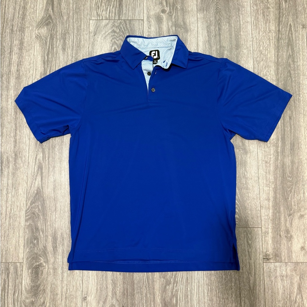 FootJoy Men's Blue Polo Shirt